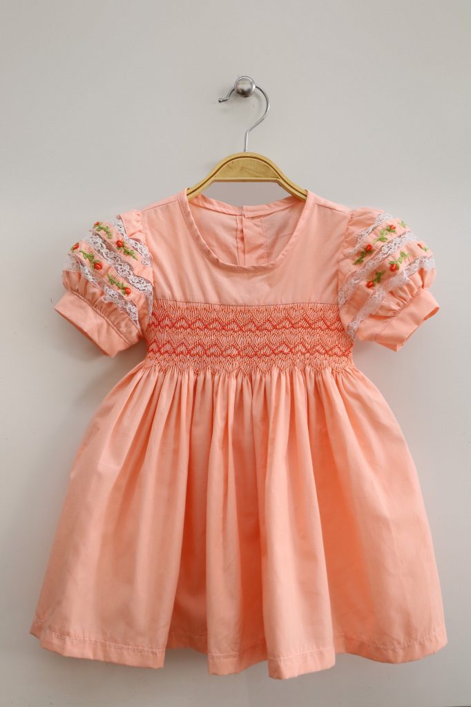 Pink & Orange Baby Dress