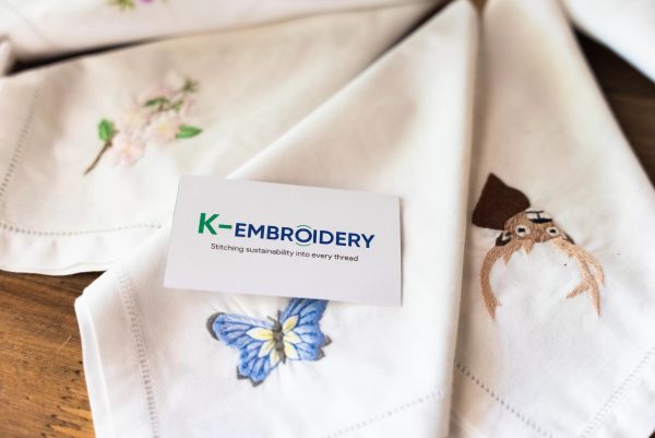 K-Embroidery: How we make handmade napkins? 1 K-Embroidery items