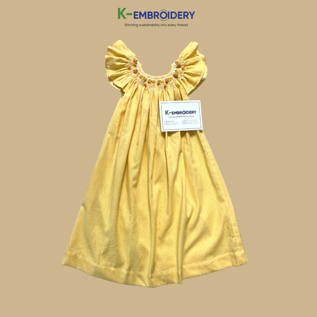 yellow-inspired-cotton-smocked-dress