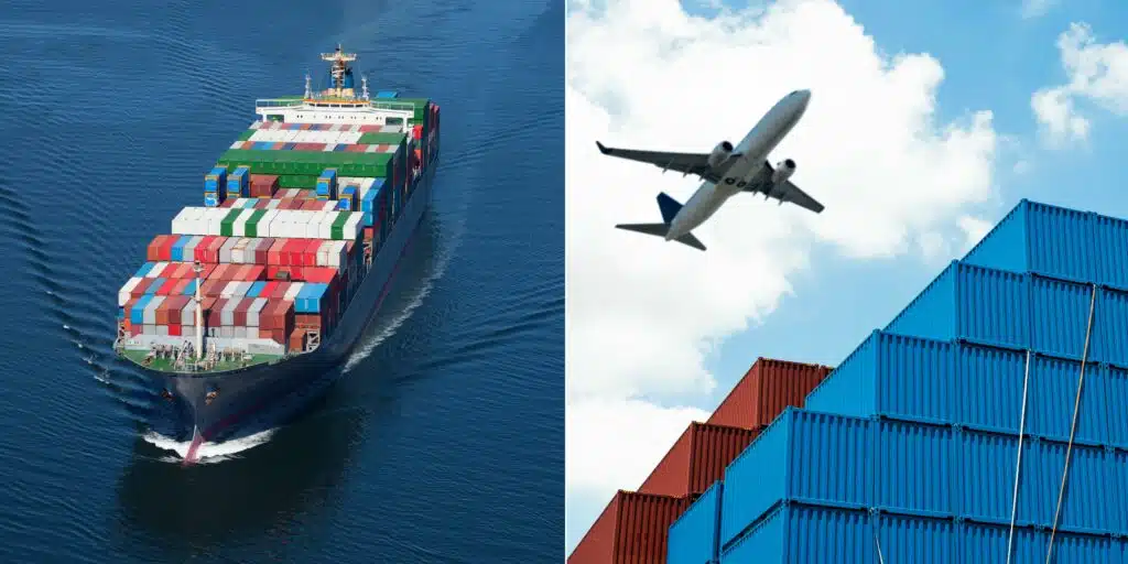 Normally, we have 2 main shipping options: Sea freight & Air Freight