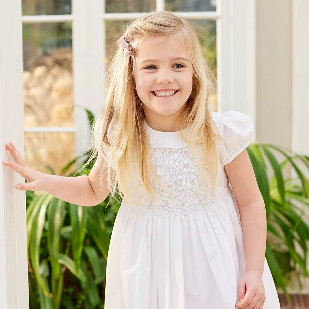 Top 10 smocked dresses baby girls white 4 white smocked dresses