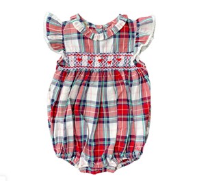 The red smocked romper1