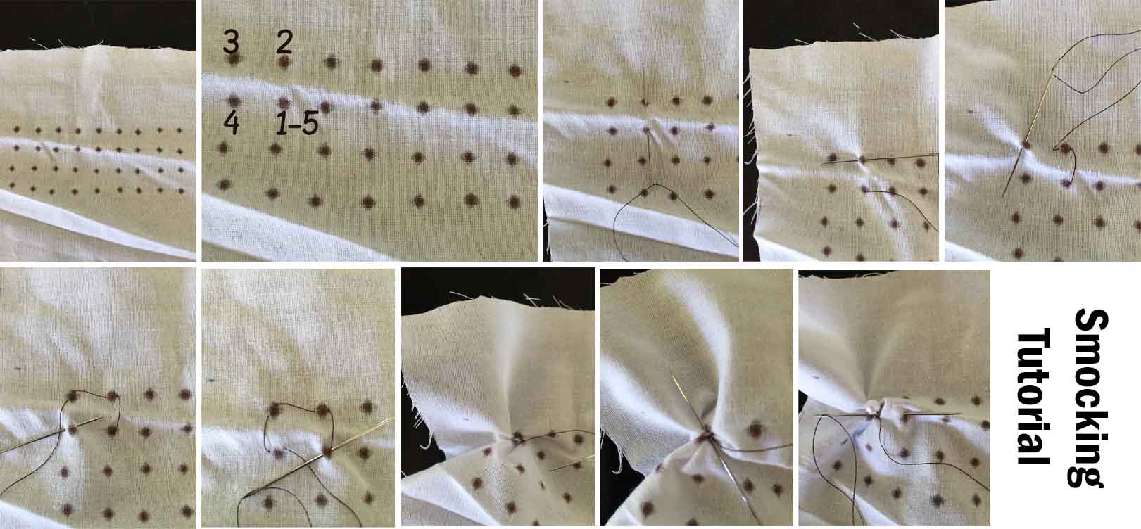 How to make a hand smocked dress?