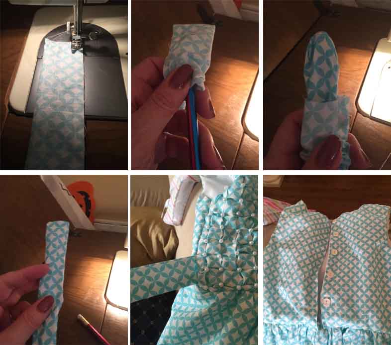 How to make a hand smocked dress?