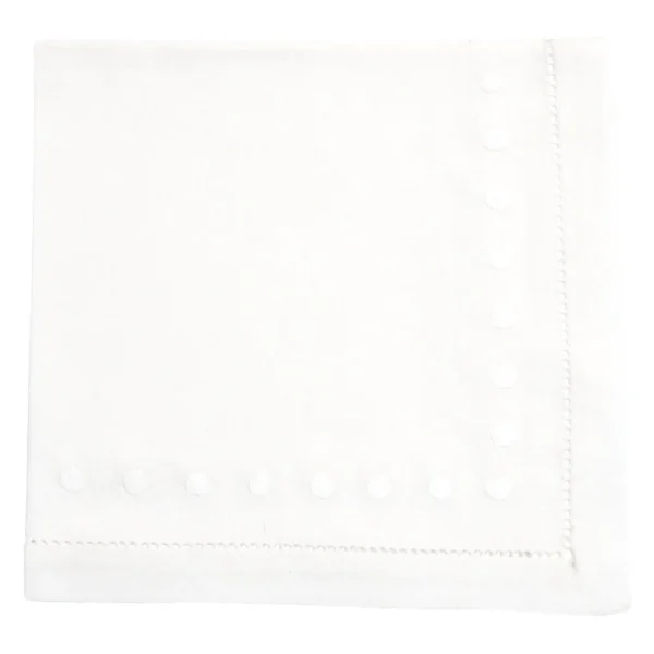 white dots napkin