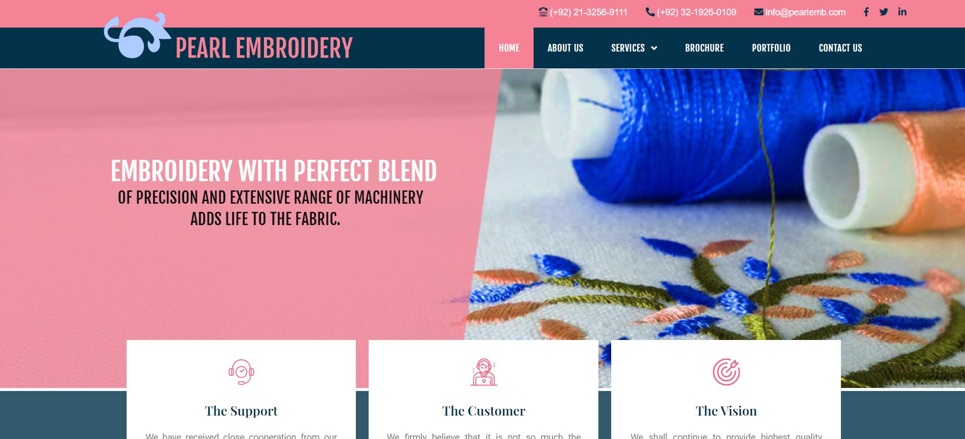 Top 7 embroidery companies in Pakistan 2025: Reputable, Good Price