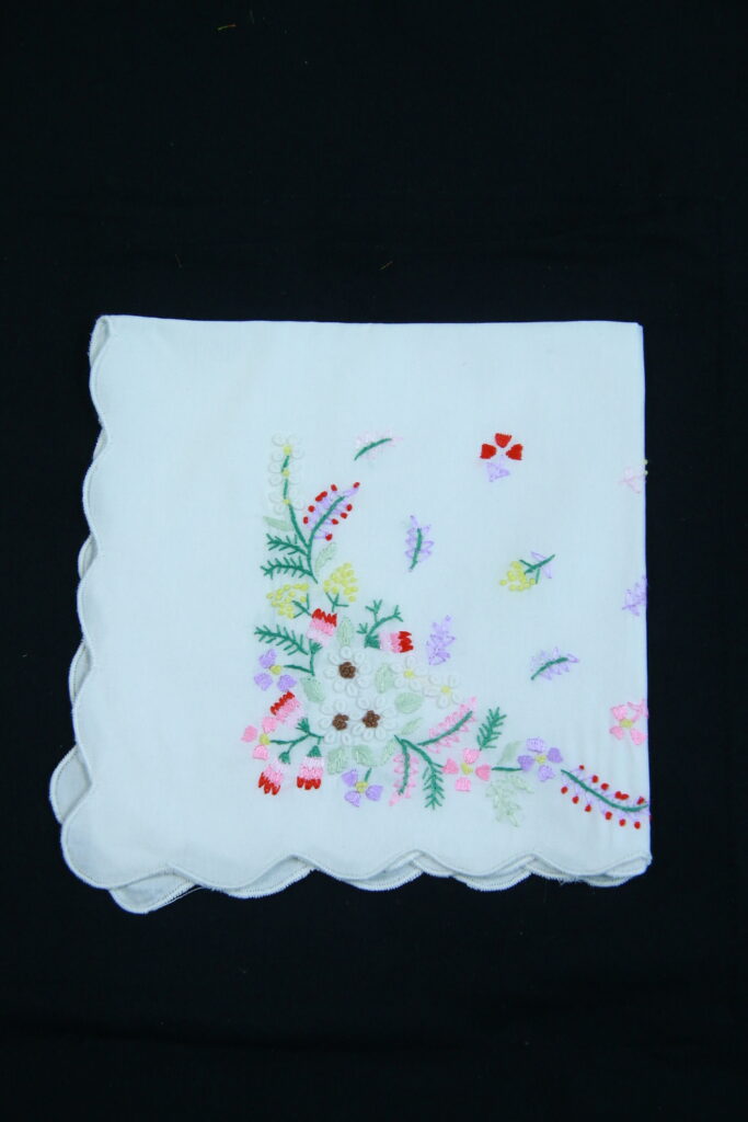 Brilliant Flowers Hand Embroidered Napkins