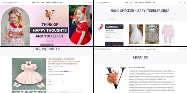 Top 10 The Smocking Shop In UK: Good Price, Full Range Of Models, High Quality 11 Vintage Voyage