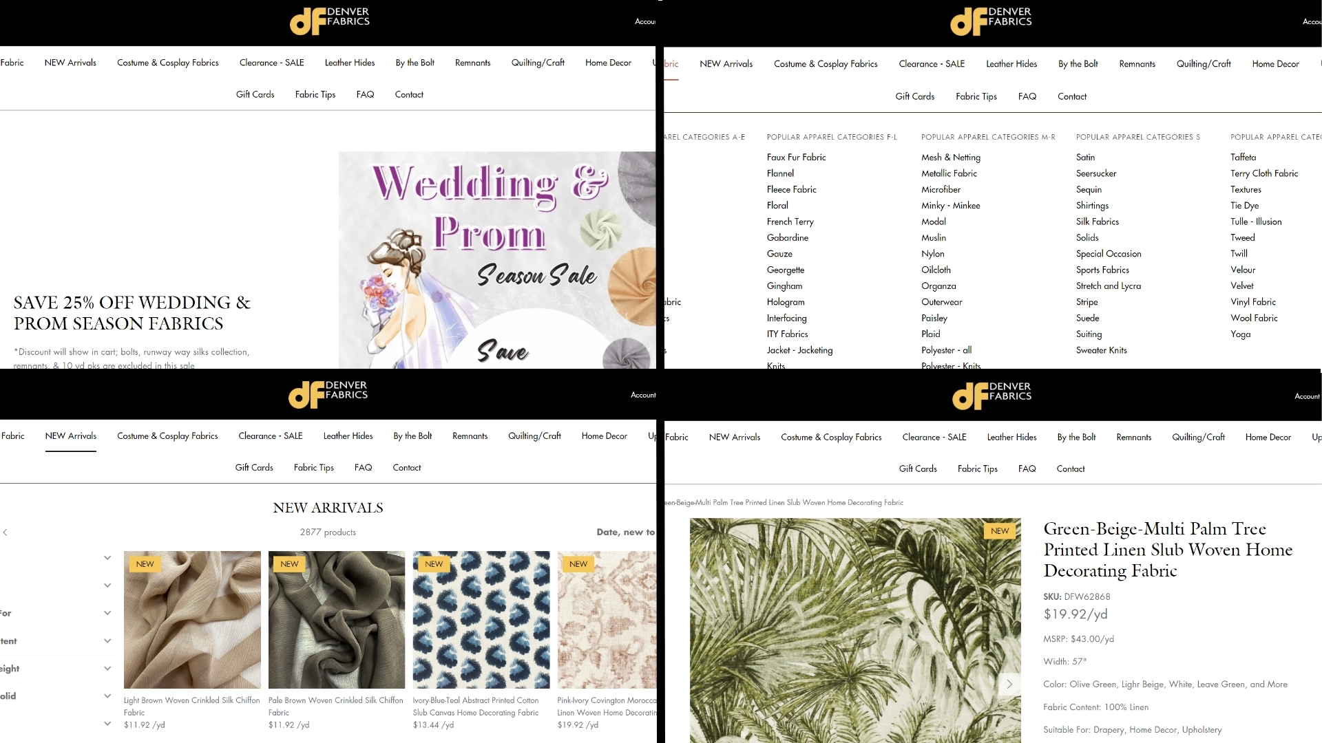 Top 10 Best Suppliers for Embroidery Fabric Wholesale In the US 5 Denver Fabrics