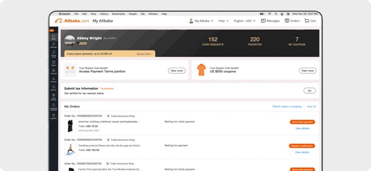 Should I buy children's clothes on Alibaba? 4 Make a claim if delays occur