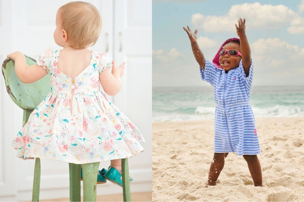 How To Dress A Baby On Her First Birthday To Make It Memorable? 5 Wear a dress with a zipper for easy changing