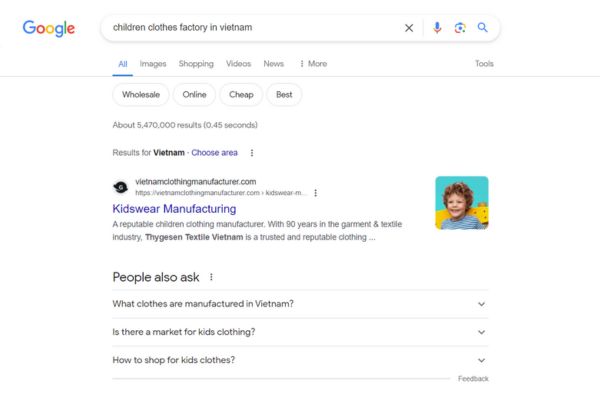 What to do when buying defective clothes from Vietnam? 6 Research the seller