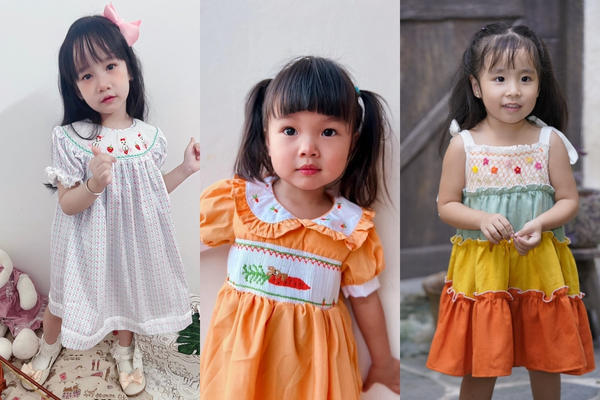 What Are The Best Fabrics For Smocked Children's Clothes 2 Most products at K-Embroidery are made from 100% cotton.