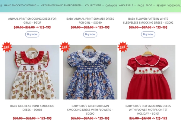 What to Consider When Selecting Kids' Spring/Summer Clothing? 5 K-Embroidery's discount season