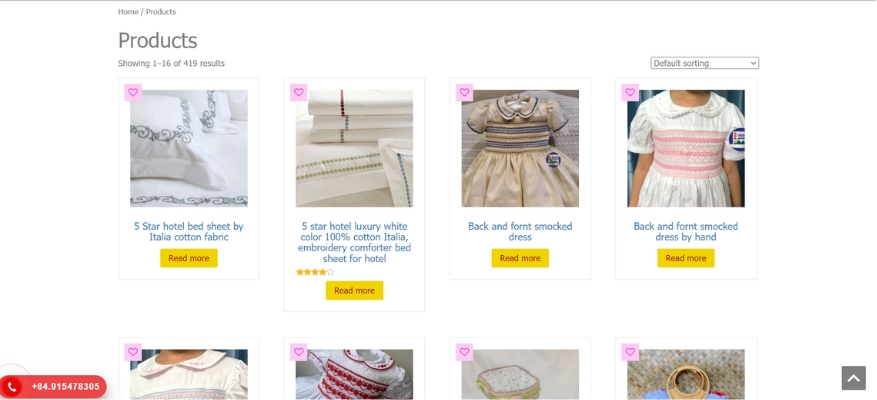 Embroidery Viet Nam's products