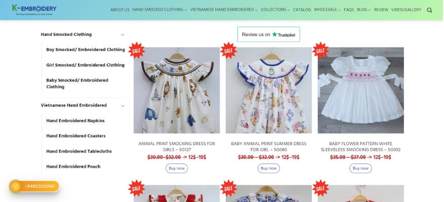 K-Embroidery's products