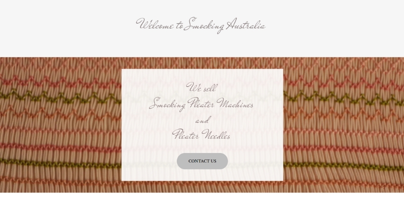 Smocking Australia - Read Pleater, Smocking