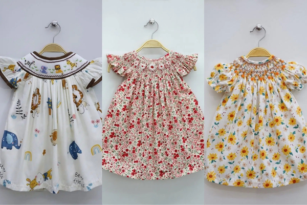 Hand-embroidered dress is the best