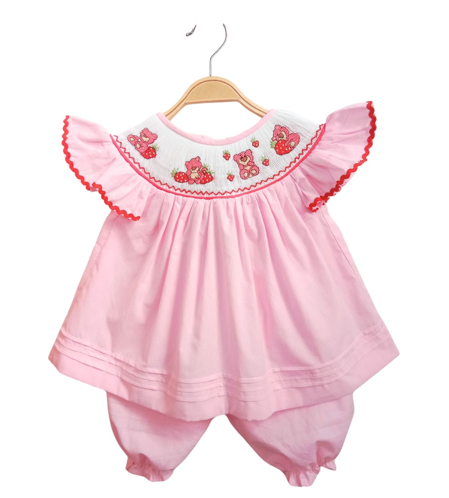 Pink 2 Pieces Sets With Lotso Motifs