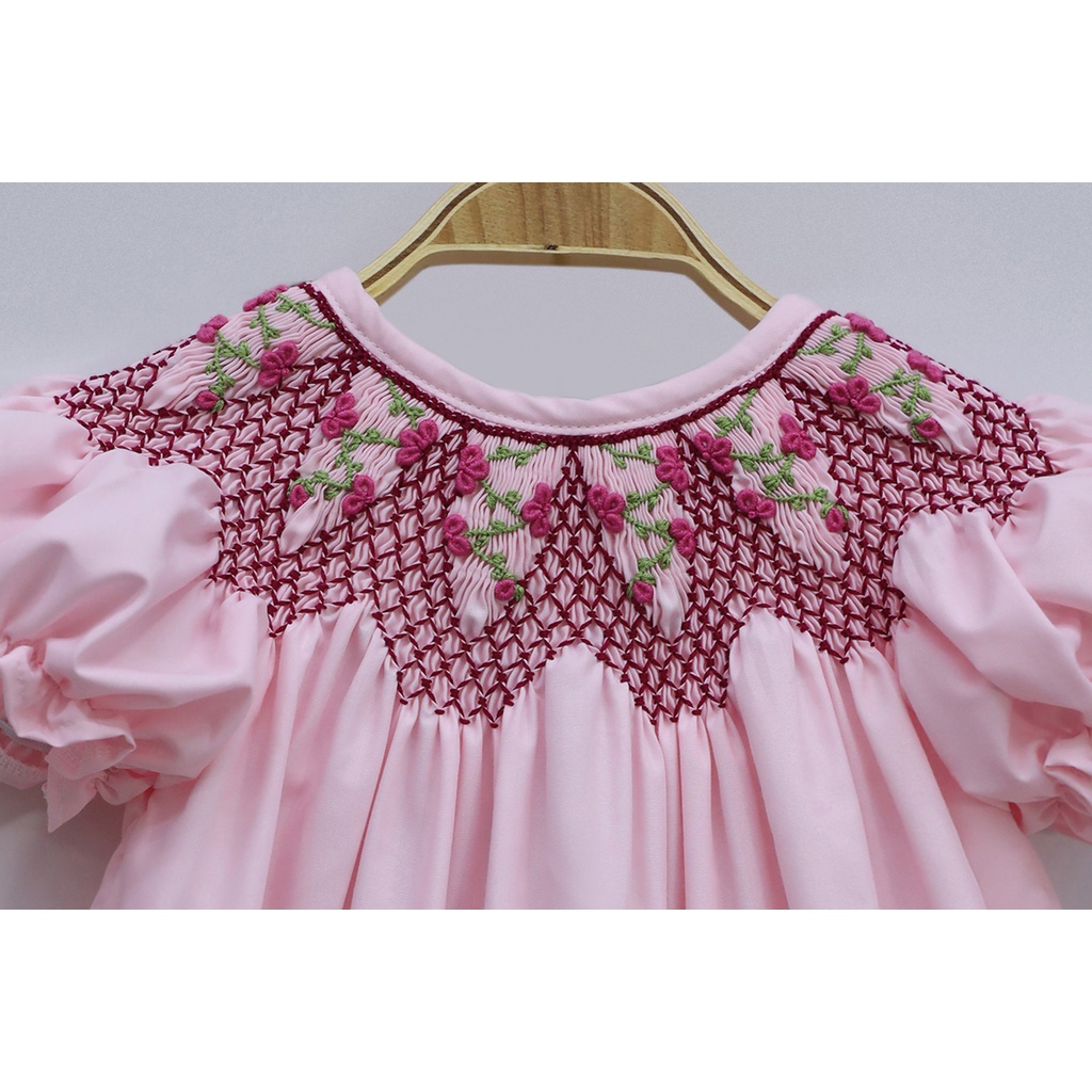 Smocked Vip Dress Light Pink