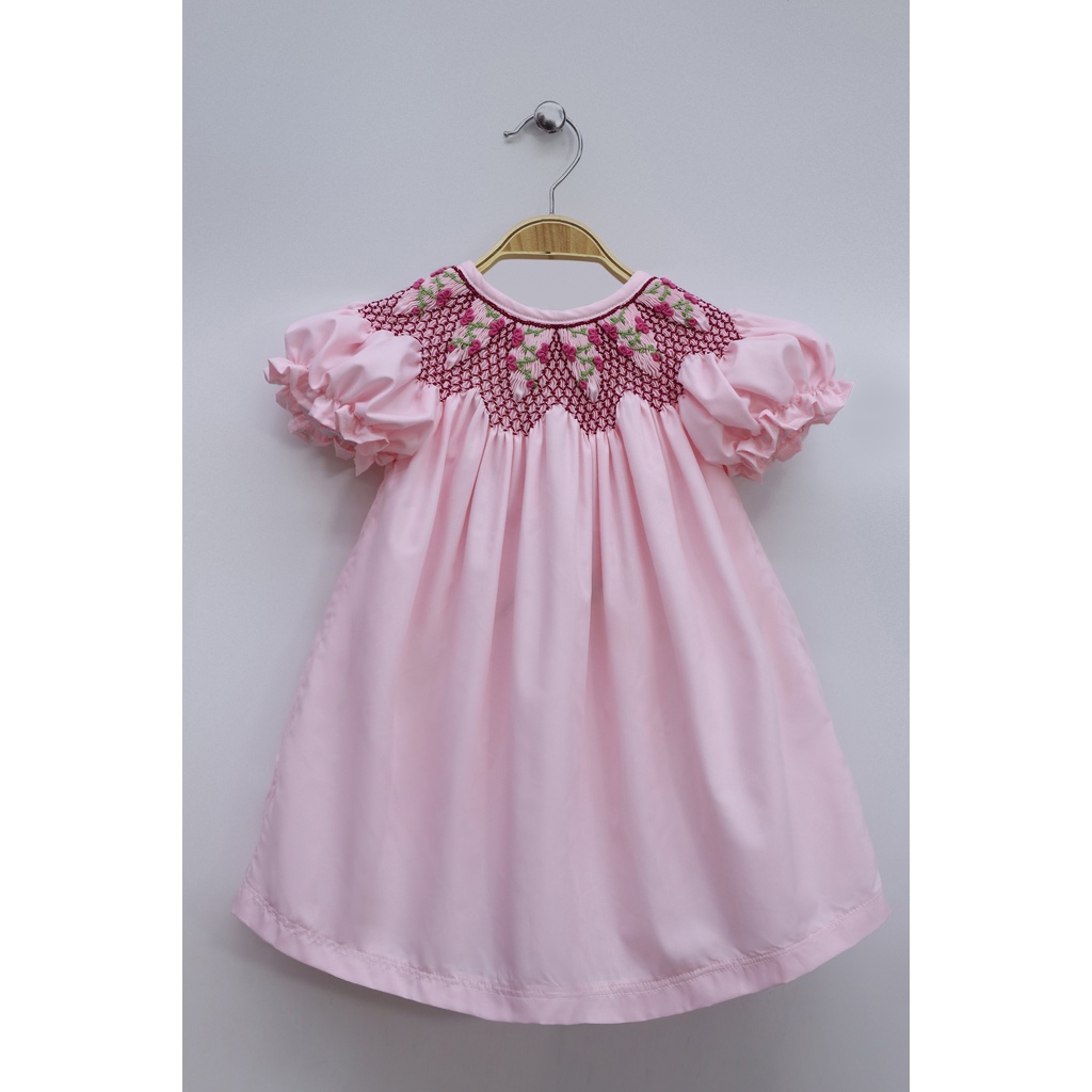 Smocked Vip Dress Light Pink