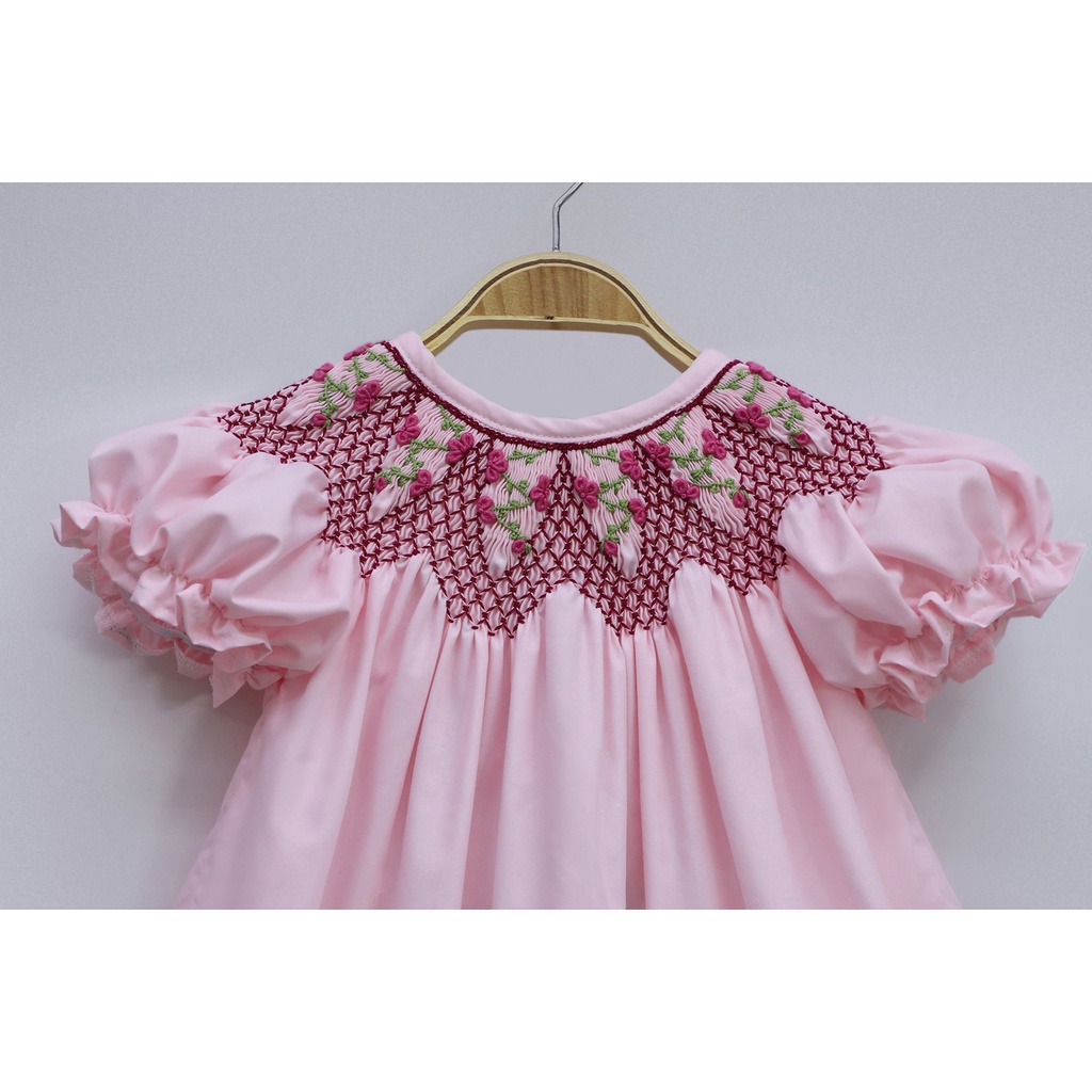 Smocked Vip Dress Light Pink