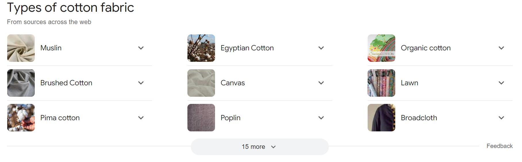 All About Cotton: Exploring Nature's Versatile Fiber 4 types-of-cotton