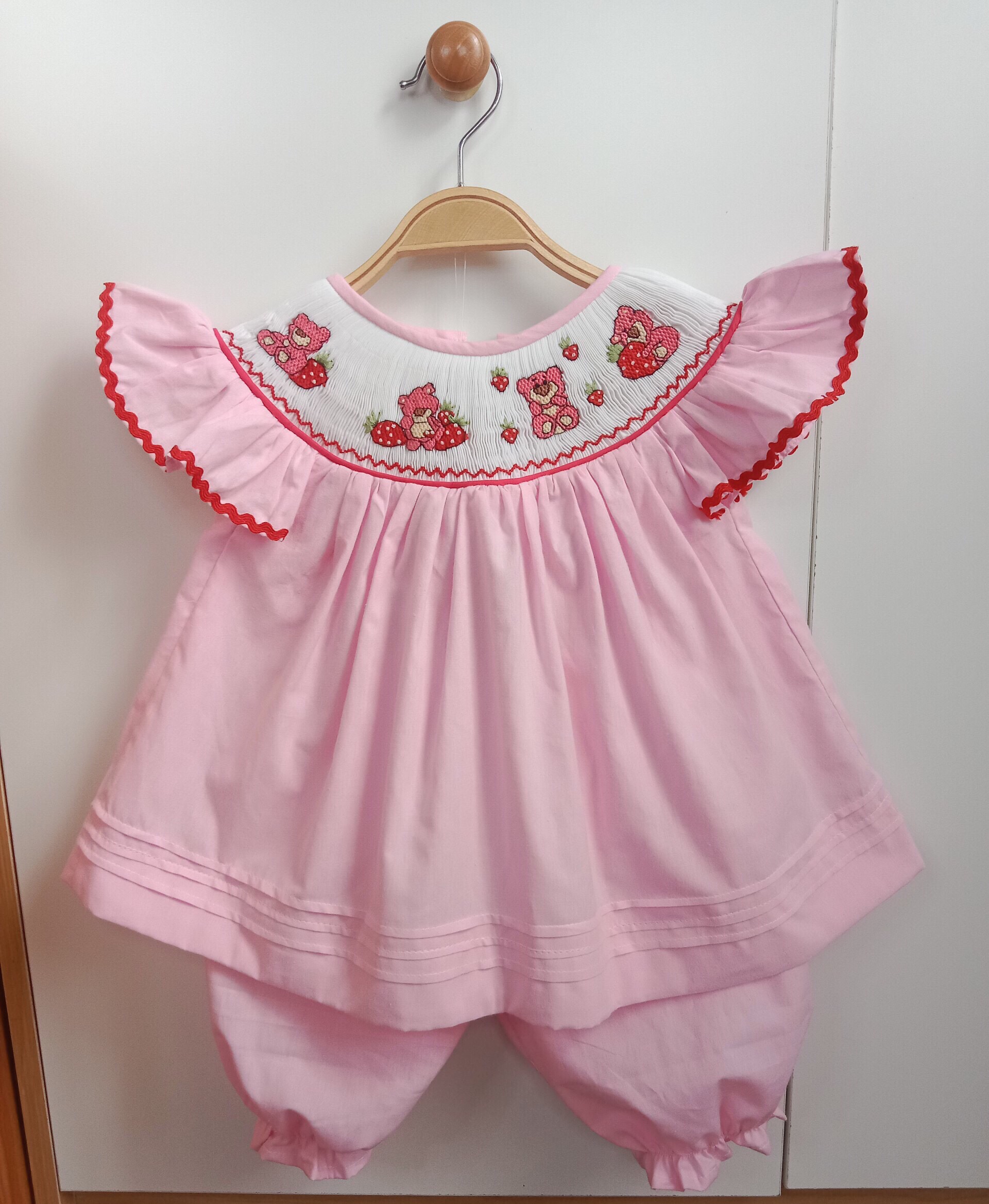 Pink 2 Pieces Sets With Lotso Motifs