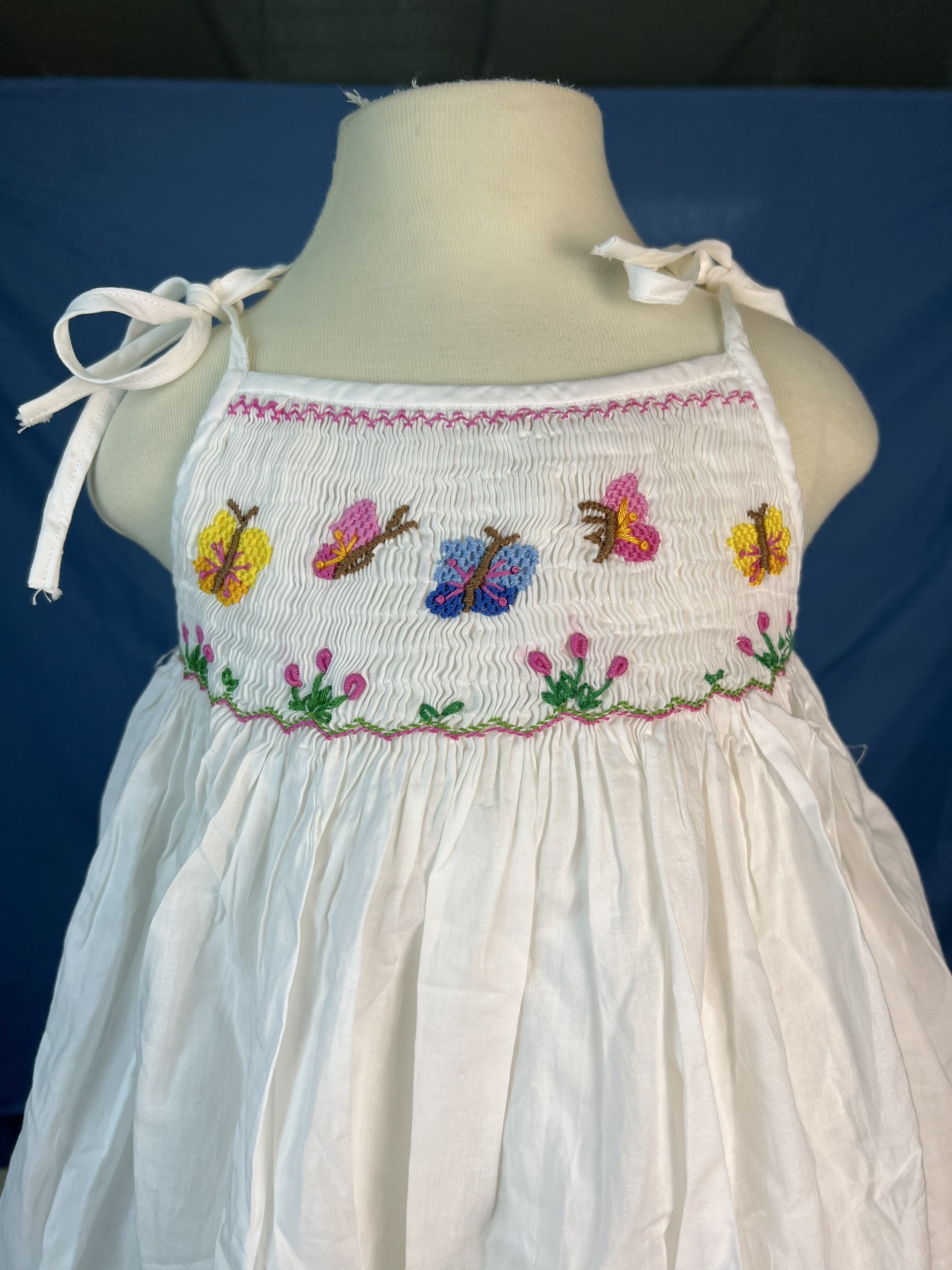 RTS04 - Butterfly smocked sundress