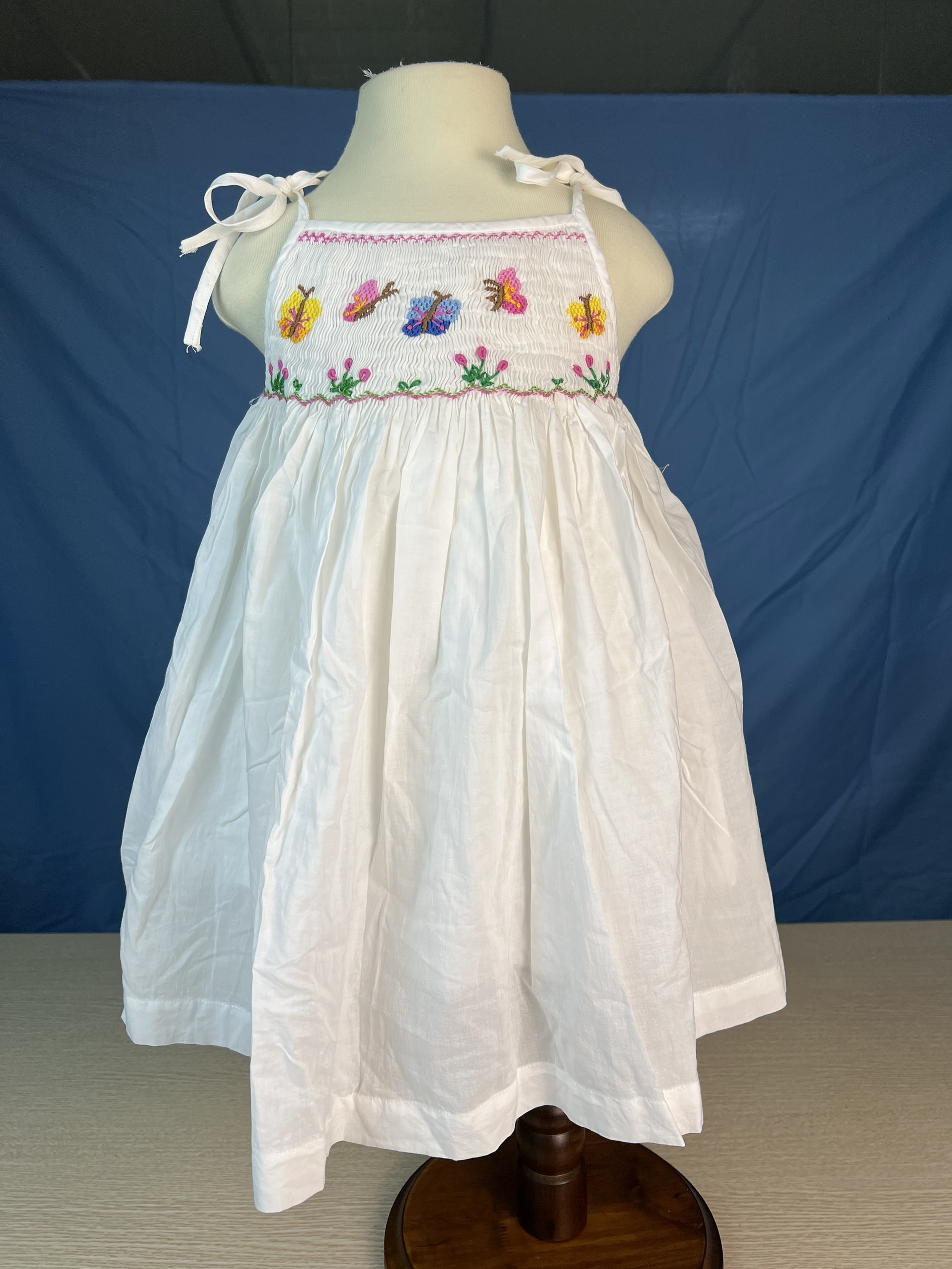 RTS04 - Butterfly smocked sundress