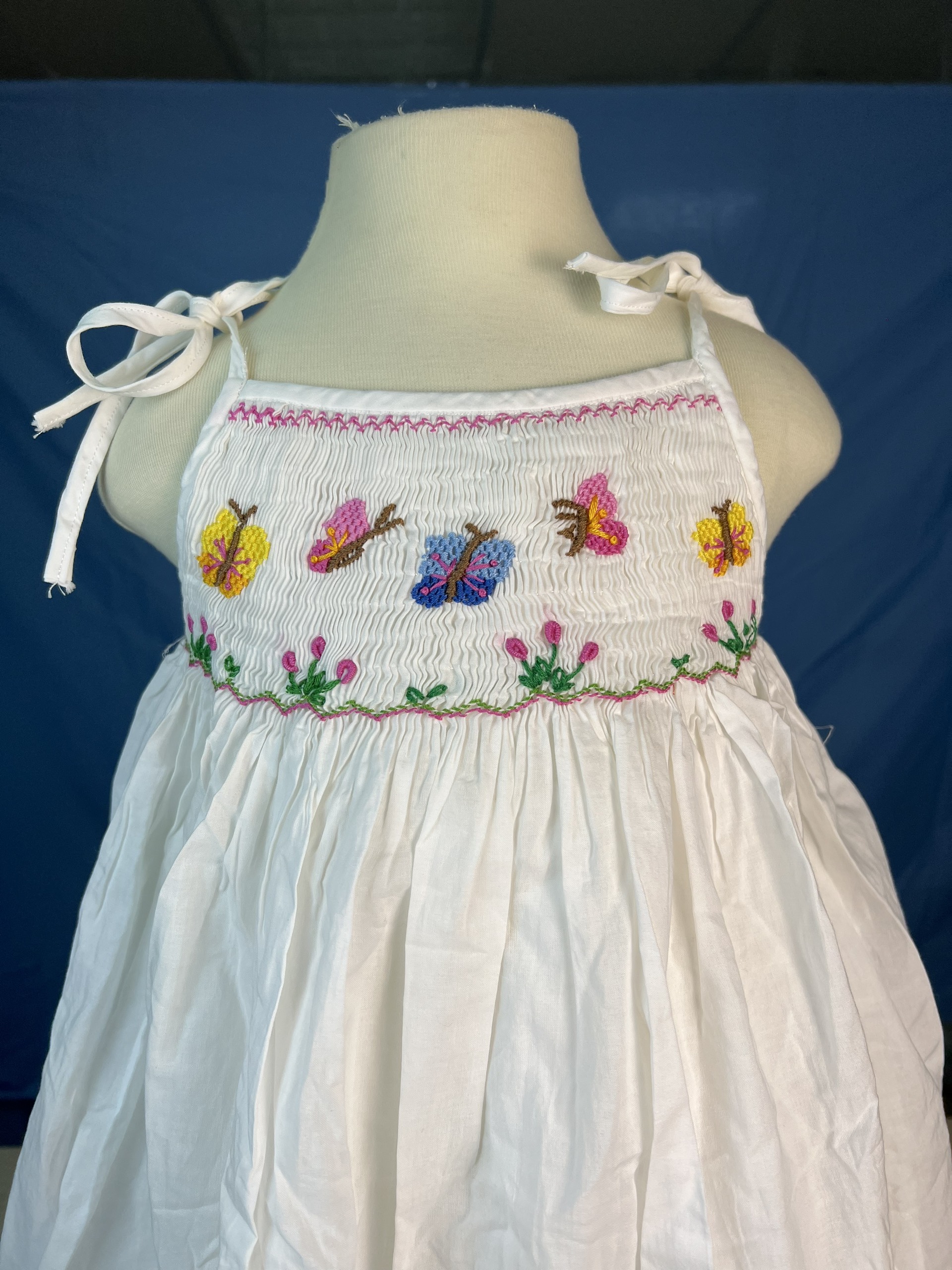 RTS04 - Butterfly smocked sundress