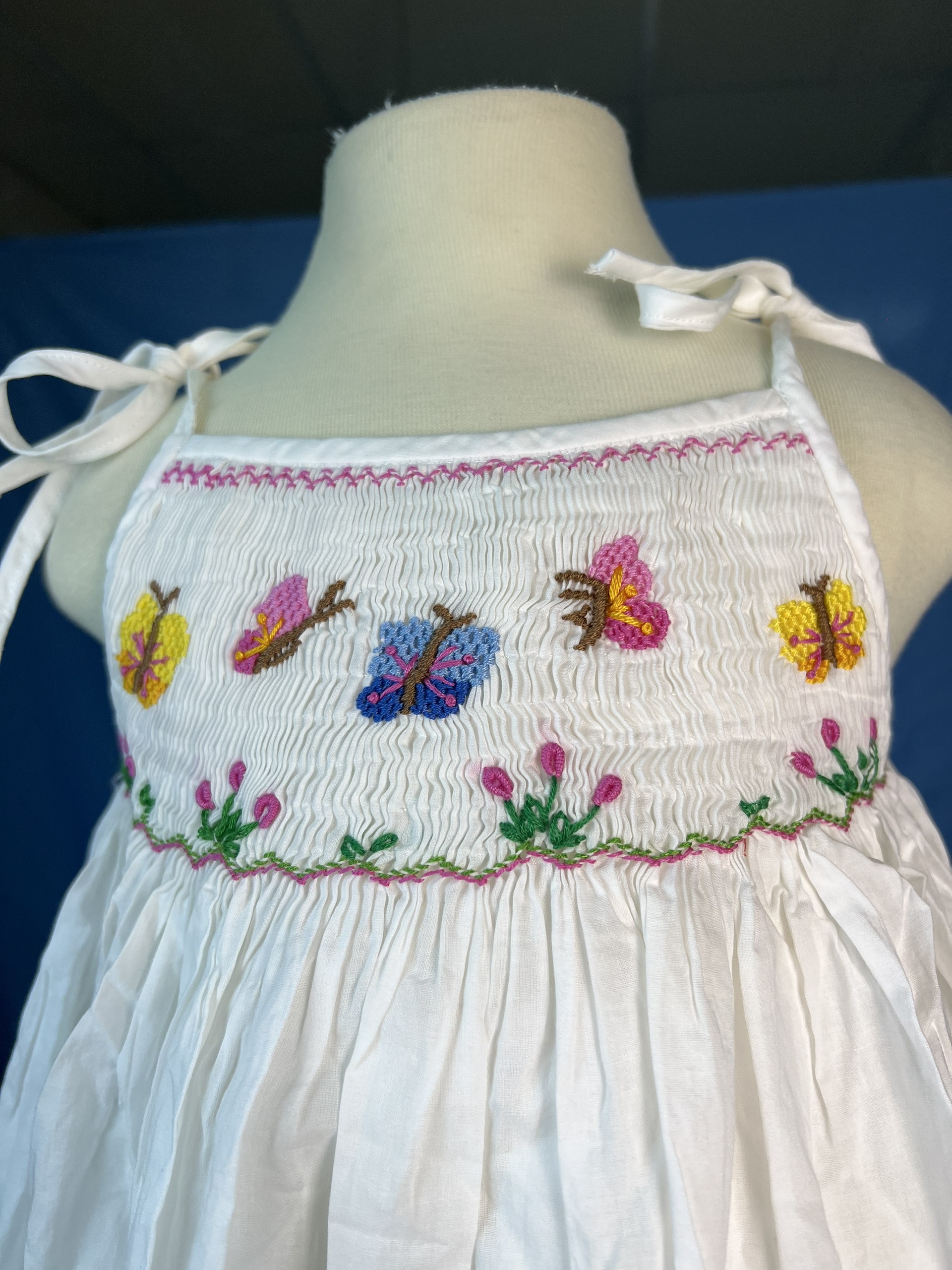 RTS04 - Butterfly smocked sundress