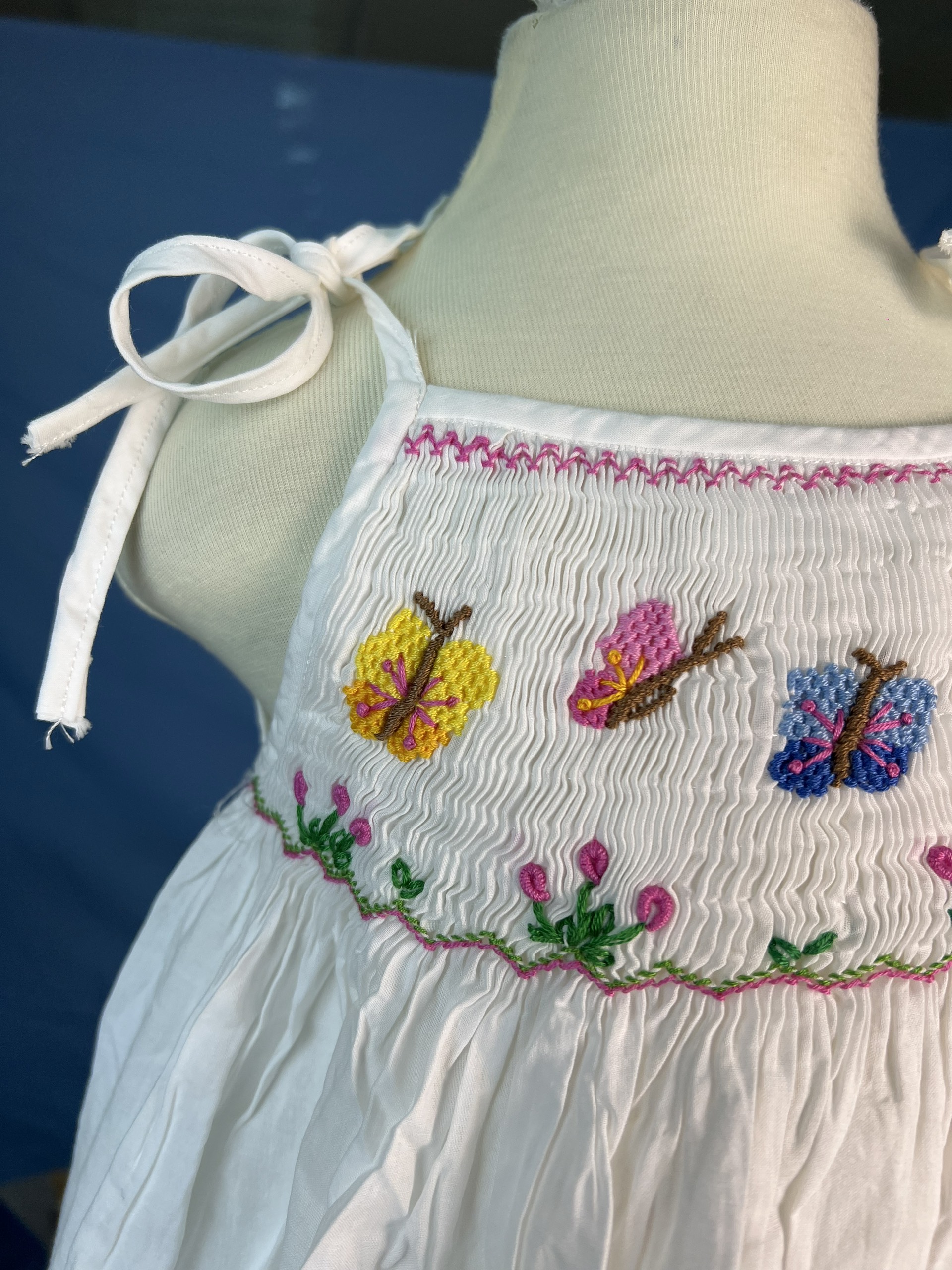 RTS04 - Butterfly smocked sundress