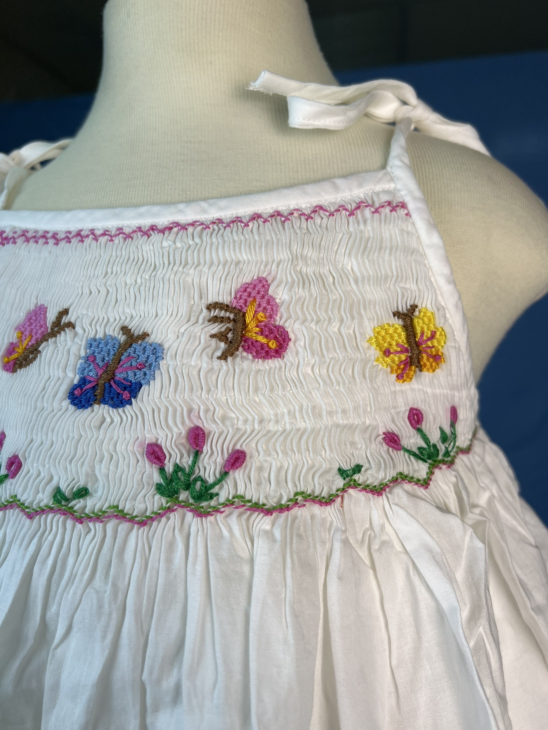 RTS04 - Butterfly smocked sundress