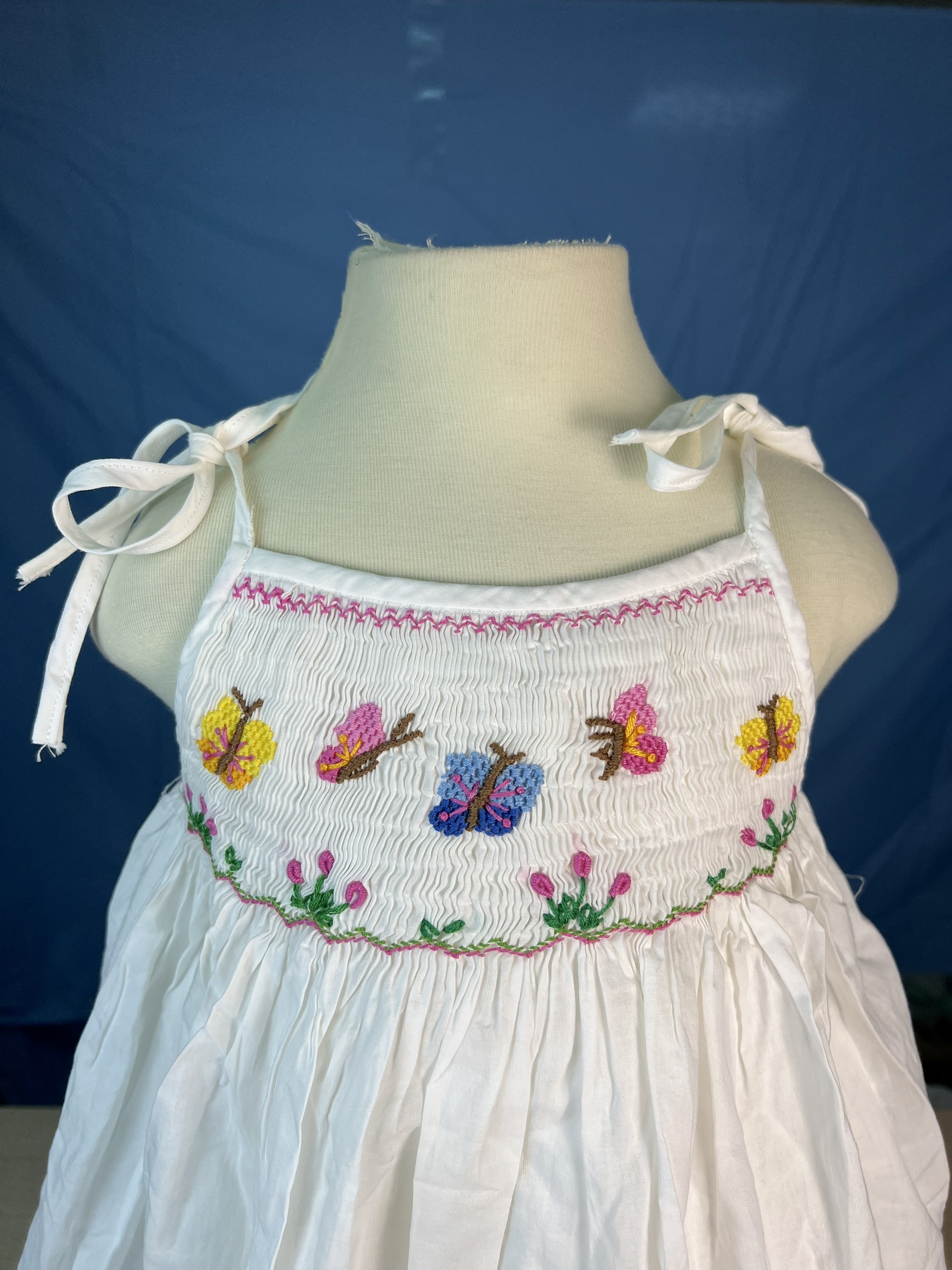 RTS04 - Butterfly smocked sundress