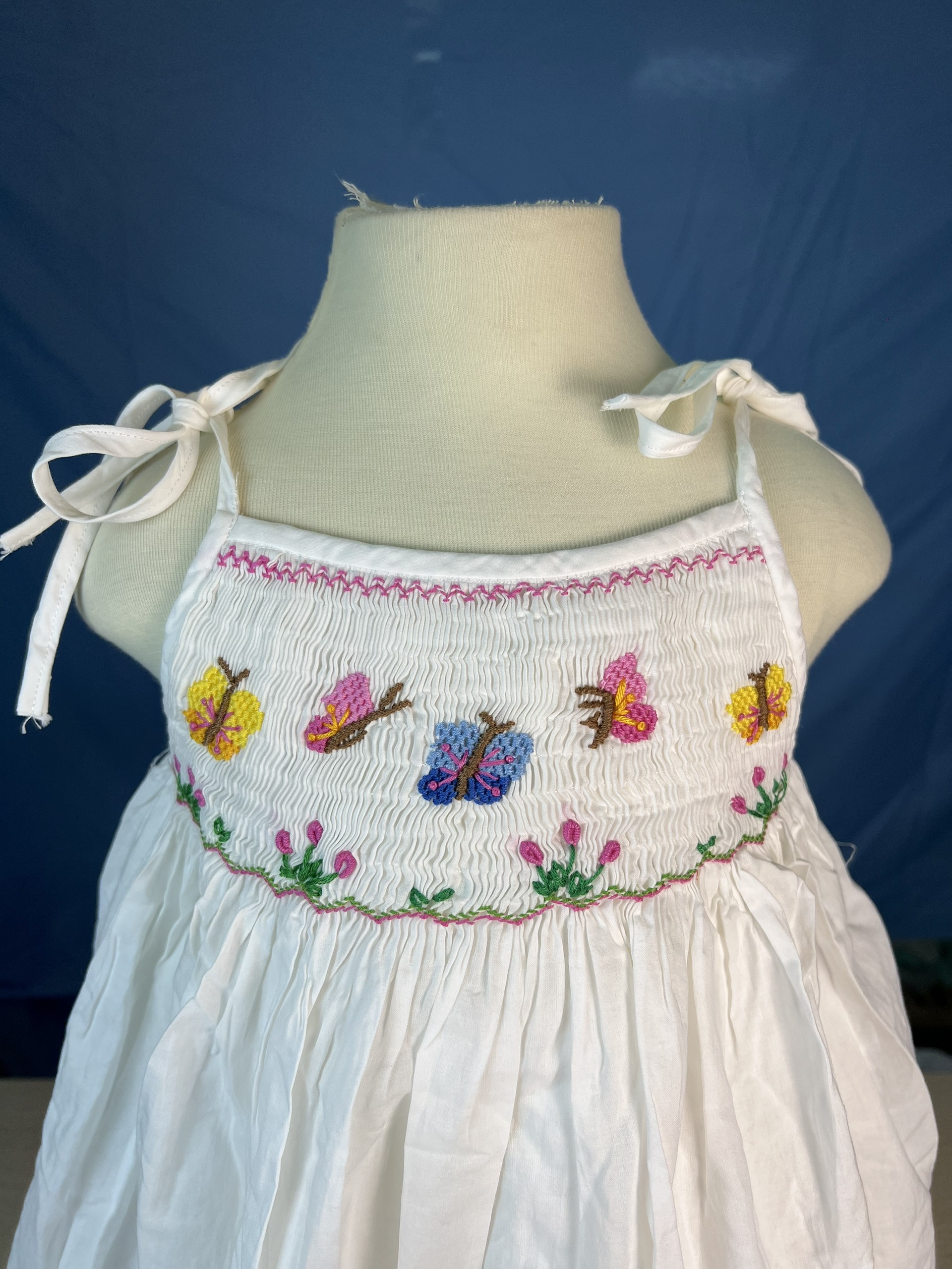 RTS04 - Butterfly smocked sundress