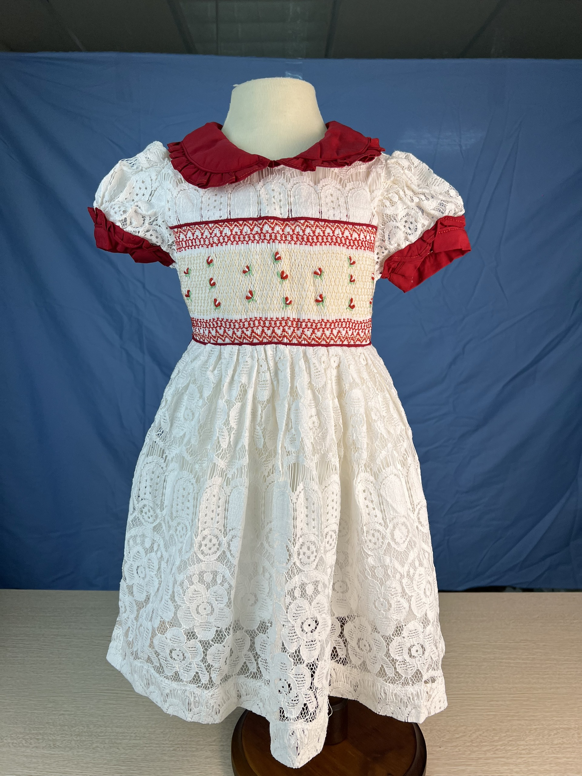 RTS09 - Little Rose smocked dress