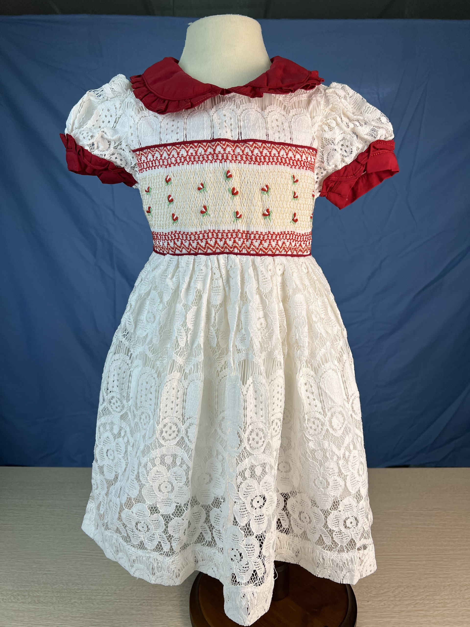 RTS09 - Little Rose smocked dress