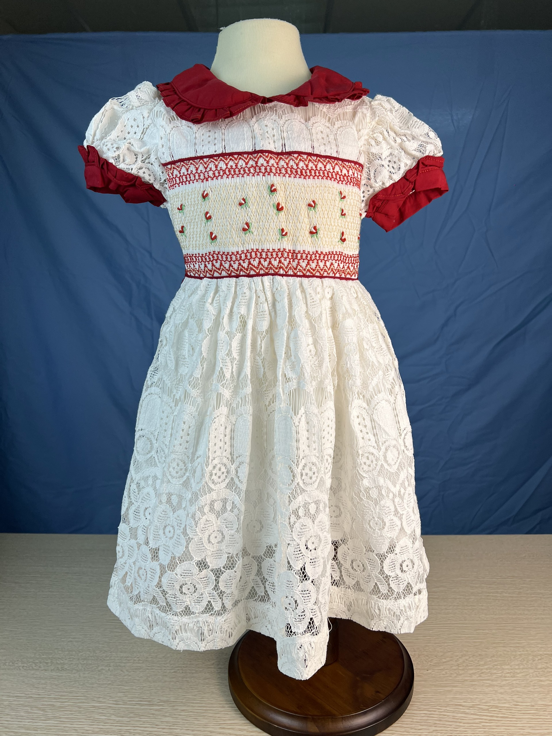 RTS09 - Little Rose smocked dress