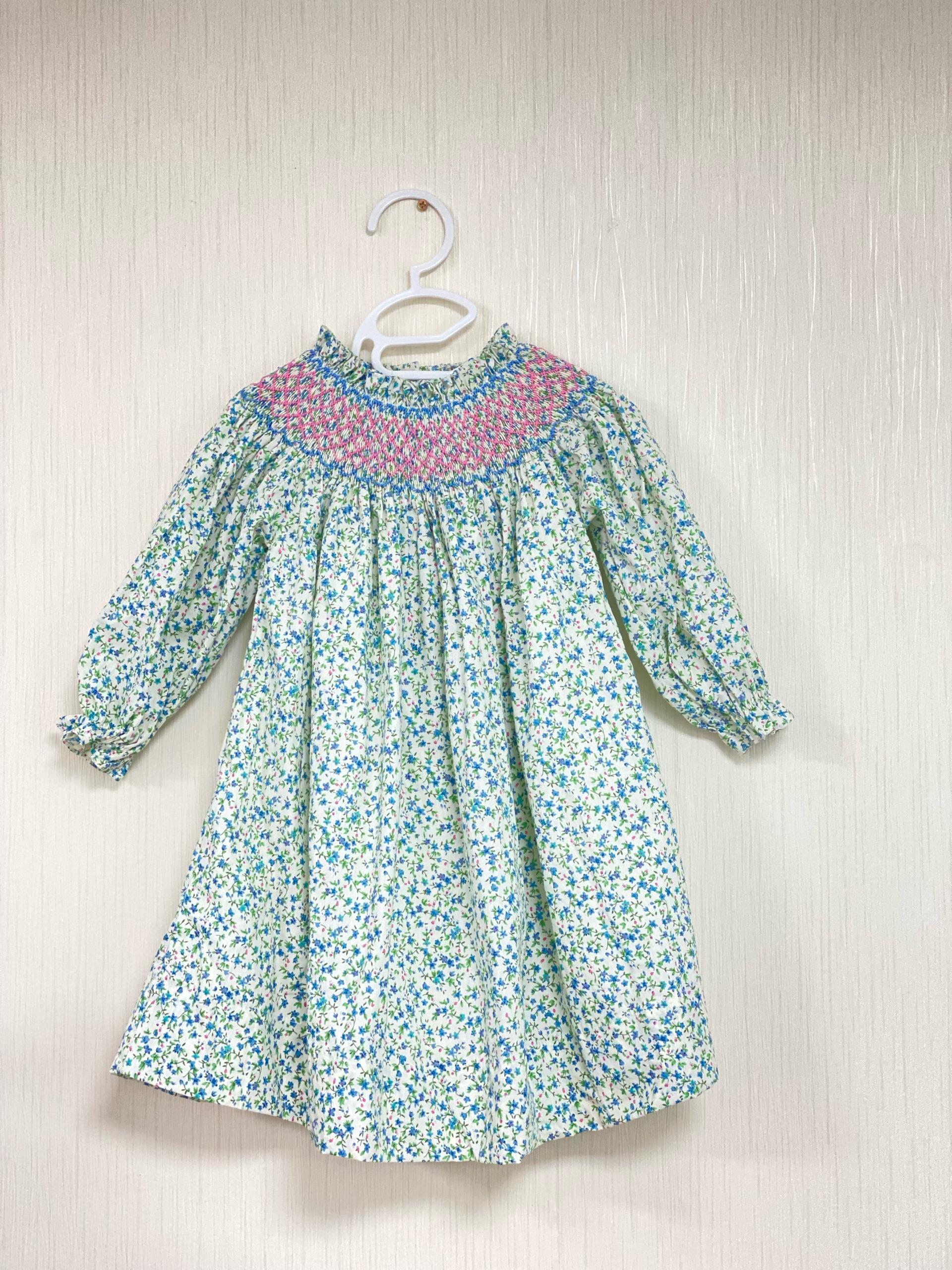 Floral Hand Embroidered Dress