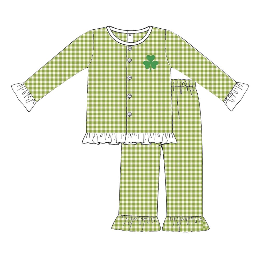 St Patrick's Day girls sleepwear