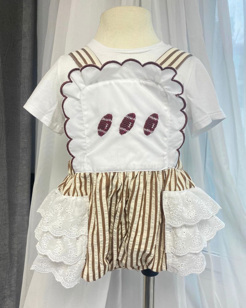 Hand Embroidered Girls Stylized Dress