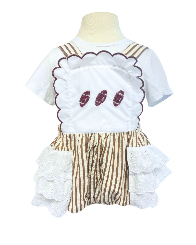 Hand Embroidered Girls Stylized Dress