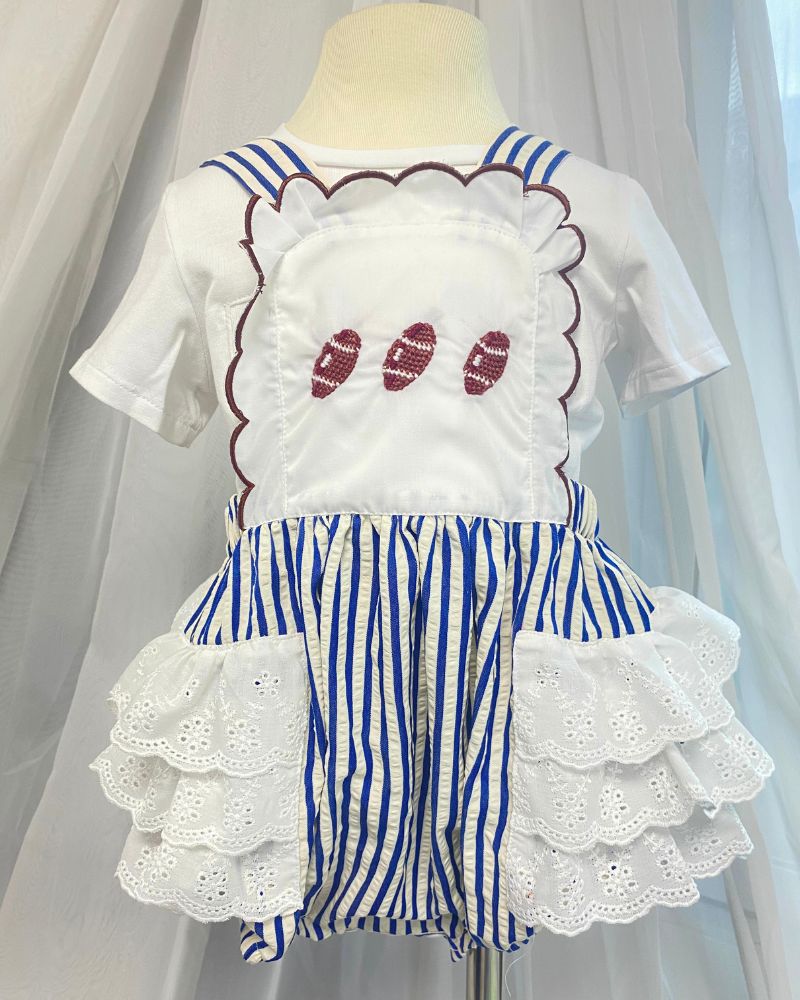 Hand Embroidered Girls Stylized Dress