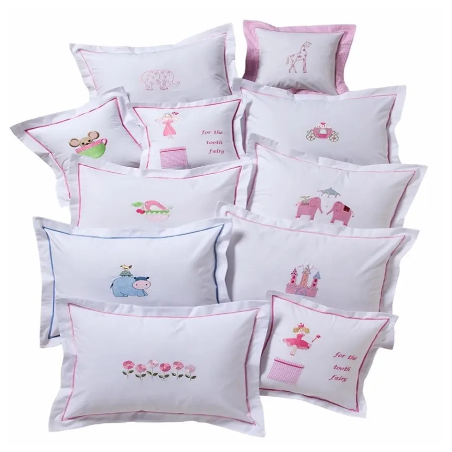 Hand embroidered duvet covers for kids