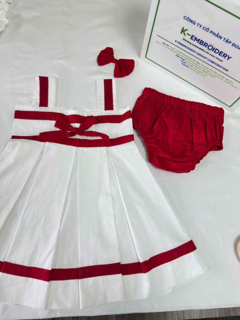 Classic Baby Girl Summer Dress Set