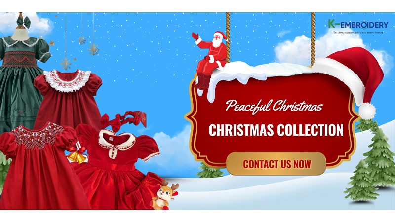 Christmas Smock Outfits: Best Exclusive Designs for 2025, a Wonderful Gift for Your Little Ones 1 Christmas Smock Outfits