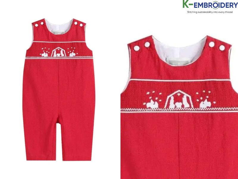 smocked christmas outfits boy