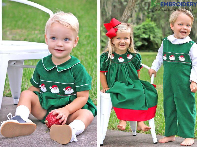 smocked christmas outfits boy