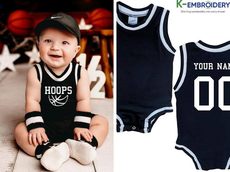 Top 5+ Stores Selling Custom Baby Jerseys at Good Prices, High Quality, and Reputation 4 Custom Sleeveless TEAM Basketball Sport Jersey